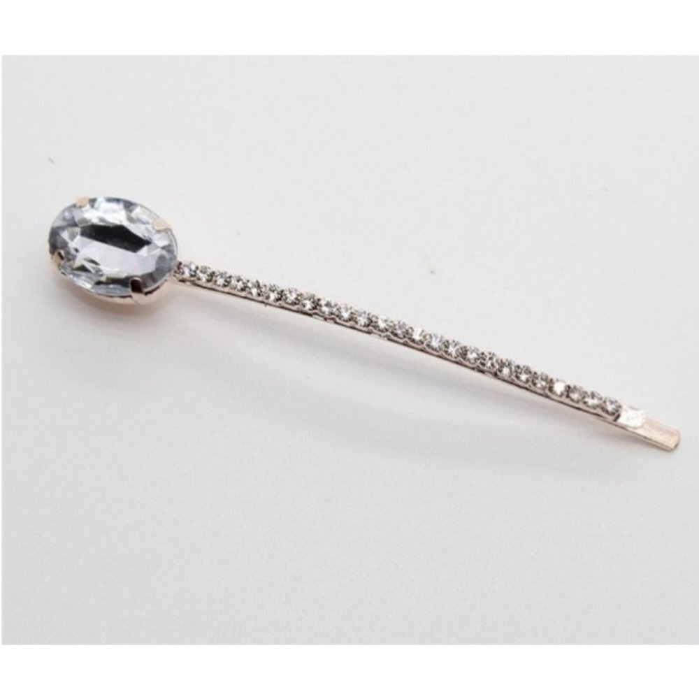 Clear Crystal Hair Clip